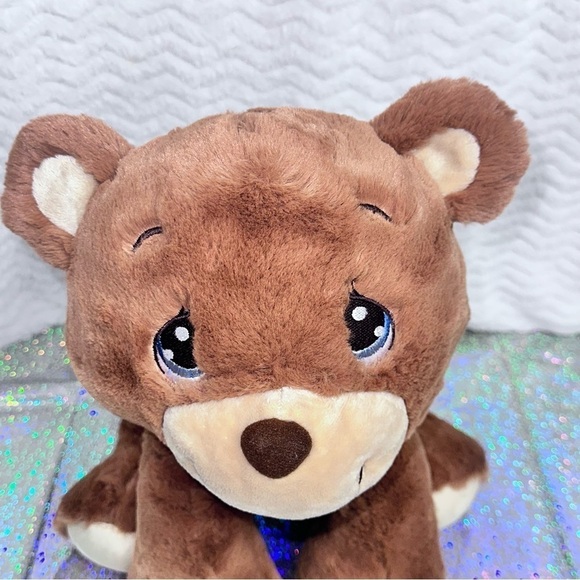 Aurora Precious Moments Charlie Bear So Beary Sweet Brown Stuffed Animal 12" - Picture 6 of 10
